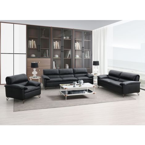 Heikoy top Grain Leather Sofa set