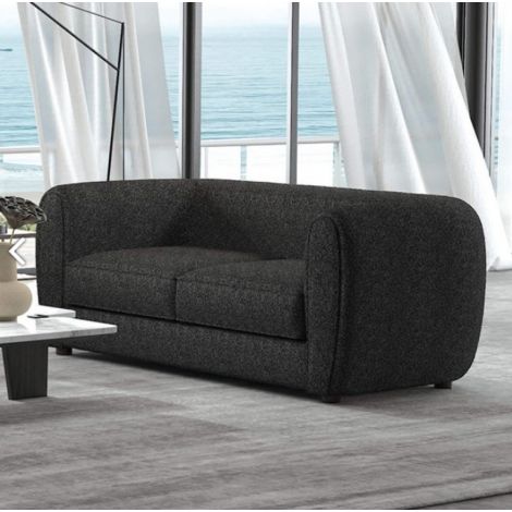 Marki Modern Premium Upholstered Loveseat With High Density Foam And Pocket Coils